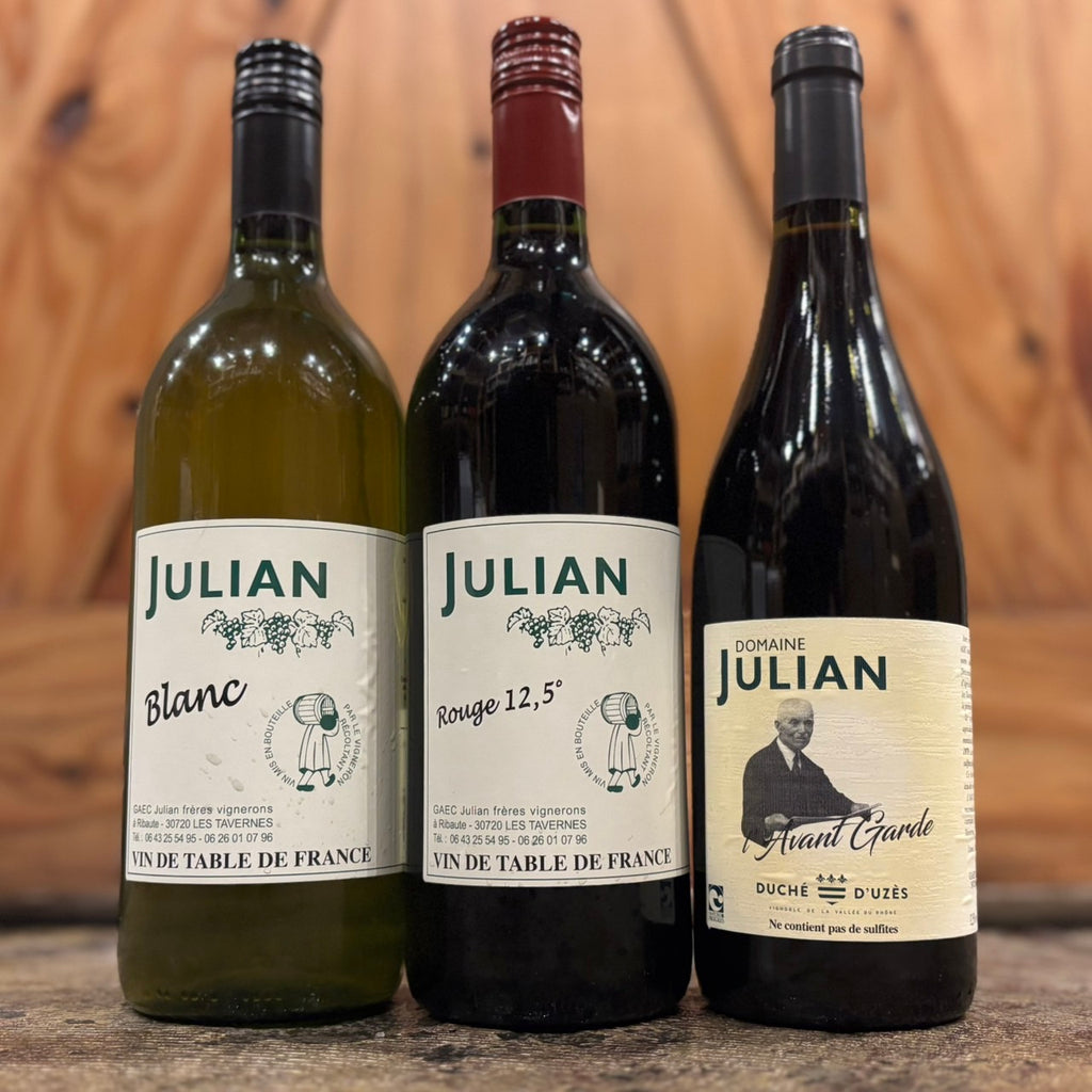 ルイ・ジュリアン・3本セットNo.1】ルージュ12.5% NV23&NV24、ブラン